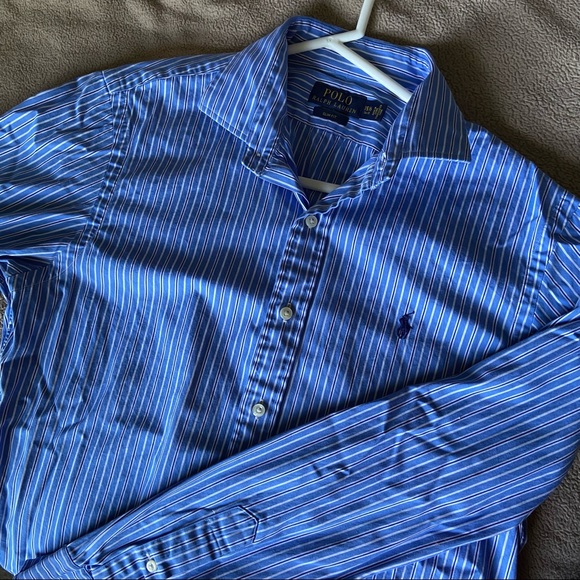 Mens Long Sleeve Button Down Dress Shirts - Picture 8 of 10